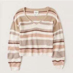 Abercrombie and Fitch striped sweater
